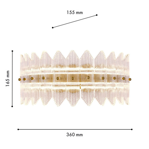 Настенный светильник Favourite Mirabella 4754-1W