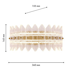 Настенный светильник Favourite Mirabella 4754-1W
