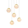 Подвесной светильник MD25030003-5A gold/clear