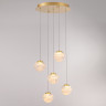 Подвесной светильник MD25030003-5A gold/clear