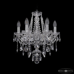Подвесная люстра Bohemia Ivele Crystal 1415/6/141 Ni