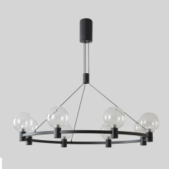 Подвесная люстра Crystal Lux DUET SP56W LED BLACK