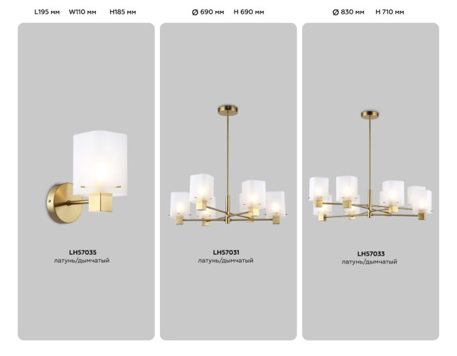 Настенный светильник Ambrella Light High Light LH57035