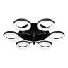 Потолочная светодиодная люстра iLedex Jomo FS-014-X6-(B) 72W BK