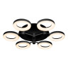 Потолочная светодиодная люстра iLedex Jomo FS-014-X6-(B) 72W BK
