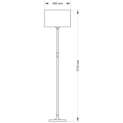 Торшер Kutek Mood Bolt BOL-LS-1 (N)