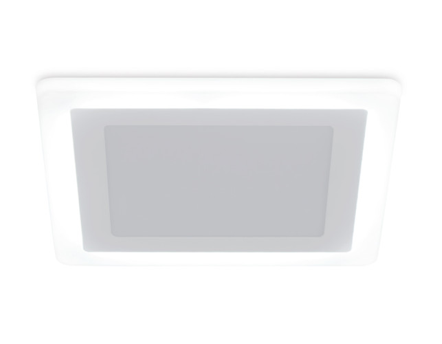 Встраиваемый светильник с подсветкой Ambrella Light Downlight DCR396