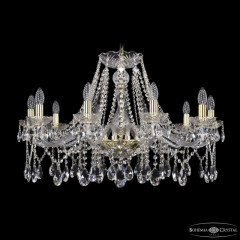 Подвесная люстра Bohemia Ivele Crystal 1413/10/300 G