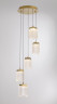 Подвесной светильник MD25020403-5A2 Satin gold