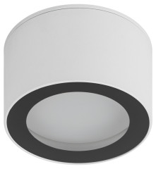 Накладной светильник Эра OL28 WH/BK Б0055581