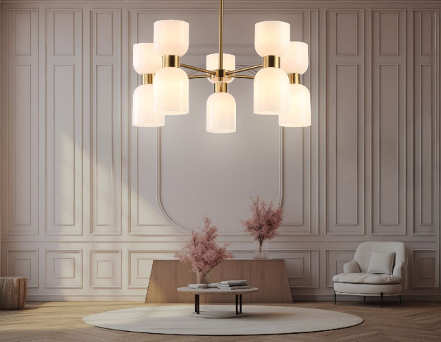 Люстра на штанге Ambrella Light High Light Heigh Light LH56093