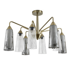 Люстра на штанге Indigo Campana 13028/8R Brass V000510