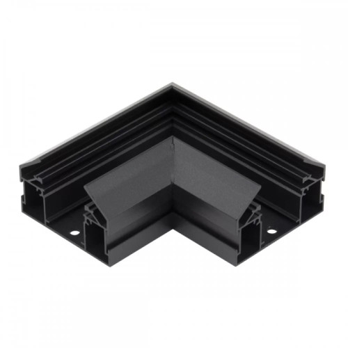 Угловой соединитель для шинопровода и закладного профиля для натяжного потолка AM Group AM540 BK SMART