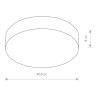 Потолочный cветильник Nowodvorski Arena Graphite Graphite 10178