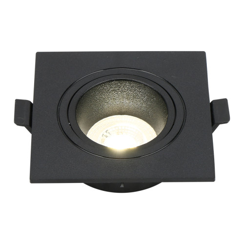 Встраиваемый светильник General GCL-MR16-SQ-BLACK 661283