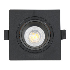 Встраиваемый светильник General GCL-MR16-SQ-BLACK 661283