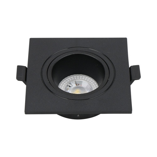 Встраиваемый светильник General GCL-MR16-SQ-BLACK 661283