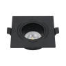 Встраиваемый светильник General GCL-MR16-SQ-BLACK 661283