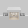 Встраиваемый светильник Maytoni Technical Gyps Modern DL131-GU10-01-W