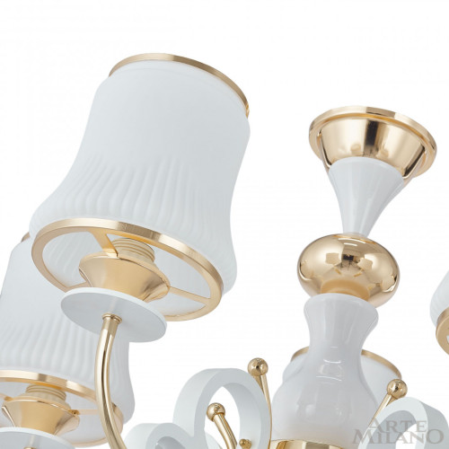 Подвесная люстра Arte Milano Florentia-1097 301097/5 Wh/Gd