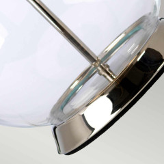 Настольная лампа Elstead Lighting ORB-CLEAR-PN-BLK