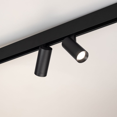 Трековый магнитный светильник Arlight MAG-FLEX-SPOT-R45-12W Day4000 (BK, 24 deg, 48V) 047201
