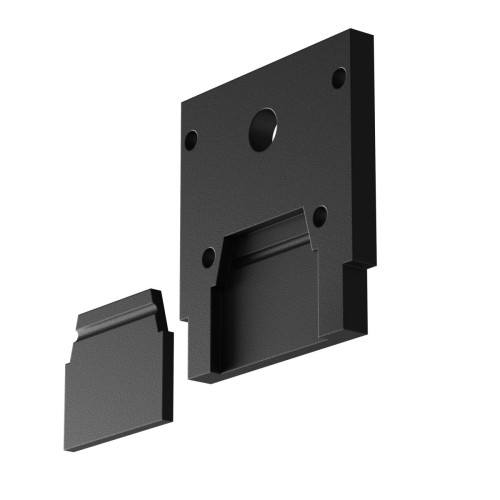 Торцевая заглушка для магнитного шинопровода потолок Maytoni Technical Exility ClipLine TRA034EC-SCCL-42B