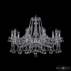 Подвесная люстра Bohemia Ivele Crystal 1413/10/300 Ni Balls