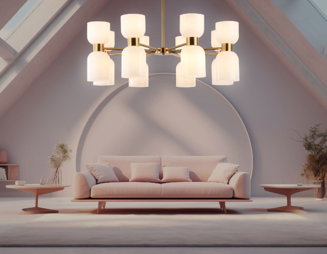 Люстра на штанге Ambrella Light High Light Heigh Light LH56095
