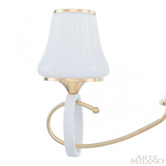 Подвесная люстра Arte Milano Florentia-2387 302387/3 Wh/Gd