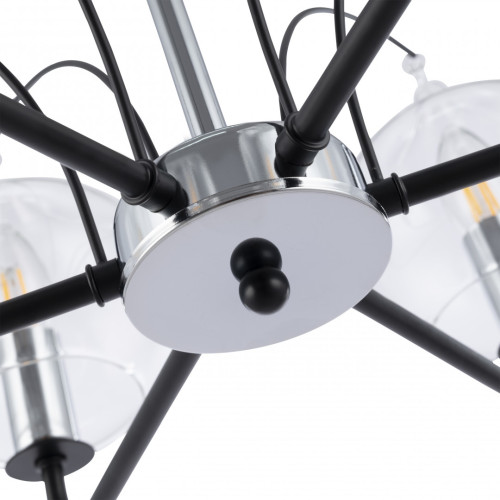 Люстра на штанге Arte Milano Napoli 321007/6 BK.CR