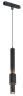 Трековый магнитный светильник iLedex Vision 4822-014-H320-12W-24DG-4000K-BK