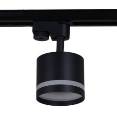 Трековый однофазный светильник Reluce 53001-9.3-001LD GX53 BK