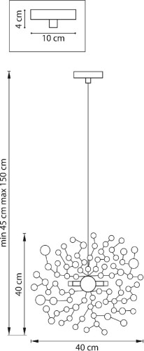 Подвесной светильник Lightstar Extra (721134+572104) L1P721134