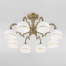 Люстра на штанге Eurosvet 60106/8 античная бронза