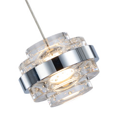 Подвесной светильник Delight Collection MD22030002 MD22030002-1A chrome/clear