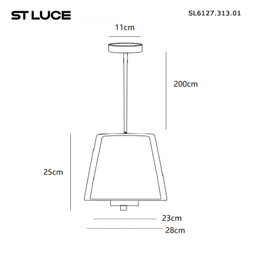 Подвесной светильник ST Luce Pandora SL6127.313.01