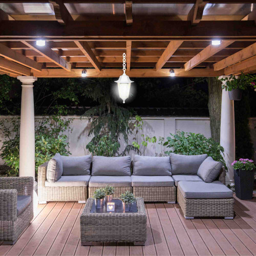 Уличный подвесной светильник Apeyron Адель 11-98БЕЛ