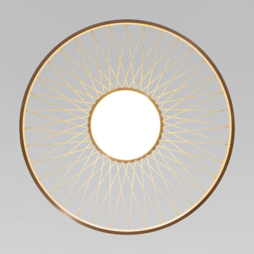 Подвесная люстра Eurosvet Cesta 40017/1 LED коричневый a069288