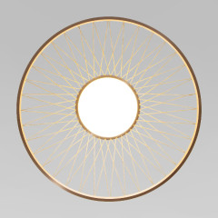 Подвесная люстра Eurosvet Cesta 40017/1 LED коричневый a069288