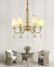 Подвесная люстра Lumina Deco Fabione LDP 1200-6 F.GD