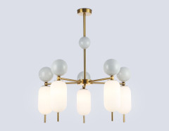 Люстра на штанге Ambrella Light High Light Ceramo Modern LH53104