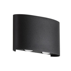 Уличный настенный светодиодный светильник Crystal Lux CLT 023W2 BL