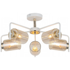 Люстра на штанге Illumico IL8248-5COU-79 WH GD