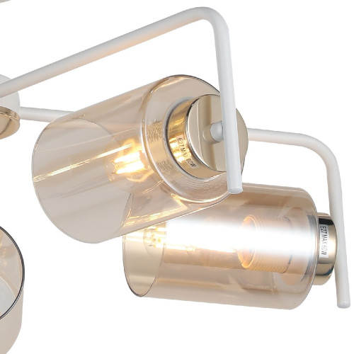 Люстра на штанге Illumico IL8248-5COU-79 WH GD