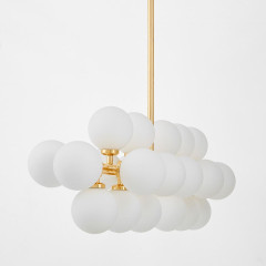 Люстра на штанге Lumina Deco Marsiada LDP 6033-24 GD