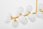 Люстра на штанге Lumina Deco Marsiada LDP 6033-24 GD