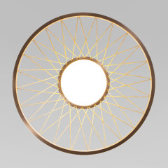 Подвесной светильник Eurosvet Cesta 40016/1 LED коричневый a069283