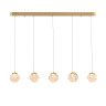 Подвесной светильник MD25030003-5B gold/clear