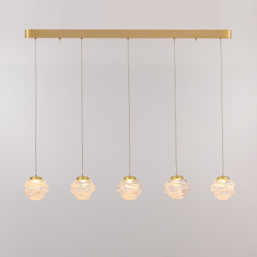 Подвесной светильник MD25030003-5B gold/clear